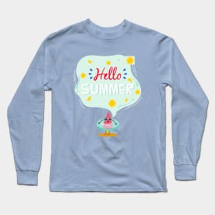 hello summer Long Sleeve T-Shirt